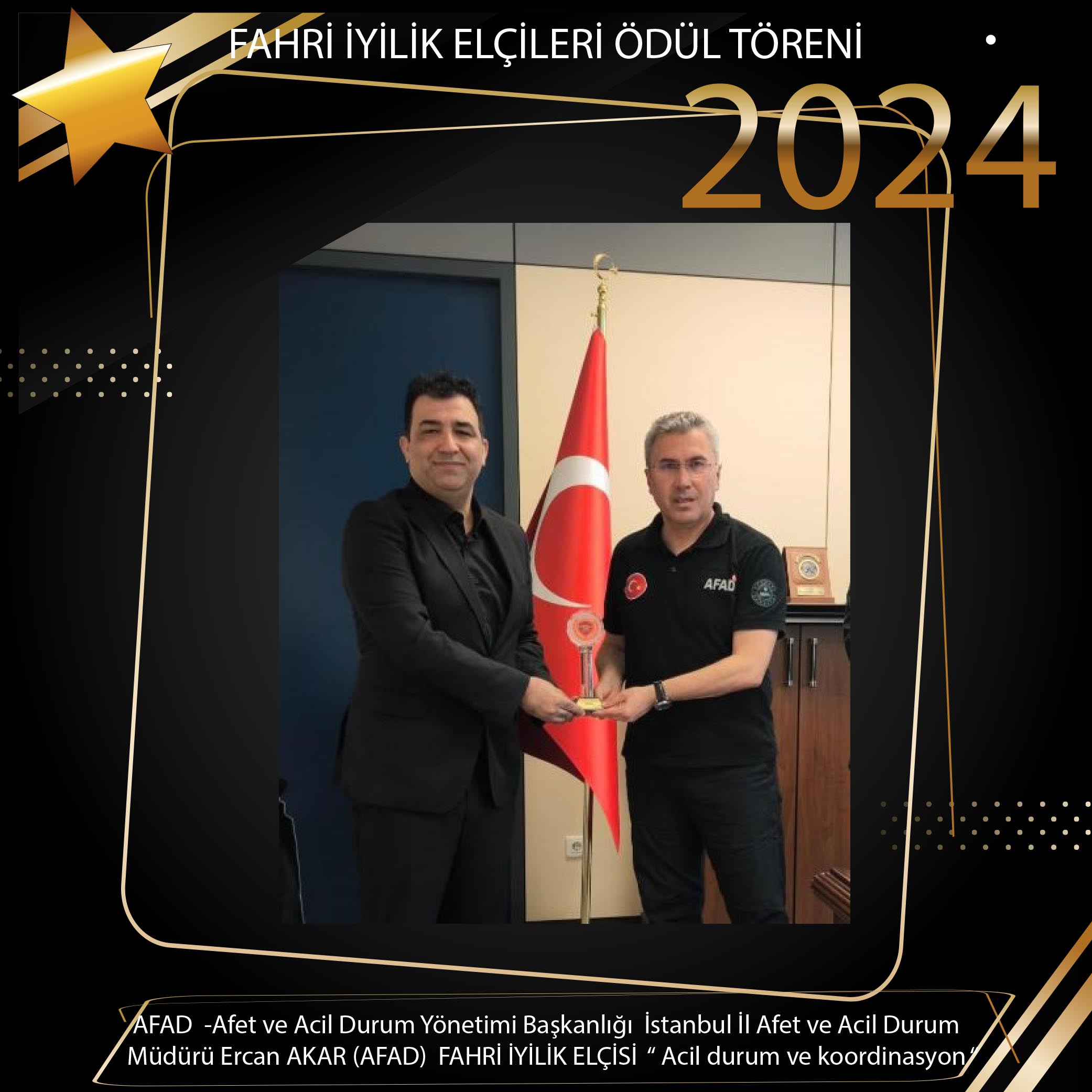 Emniyetli Hayat Başarı Ödül Töreni AFAD