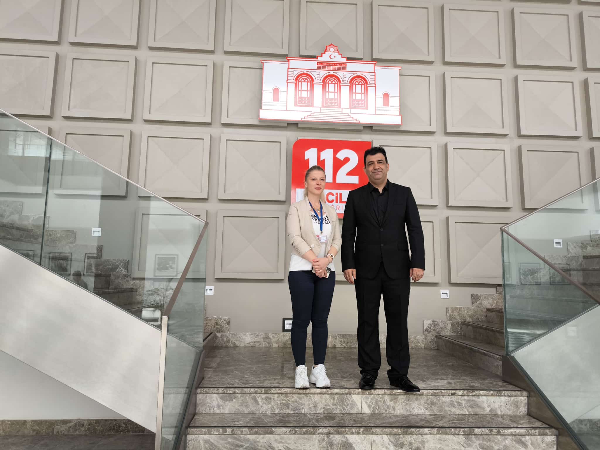 Emniyetli Hayat Başarı Ödül Töreninde İstanbul 112 Ekibi