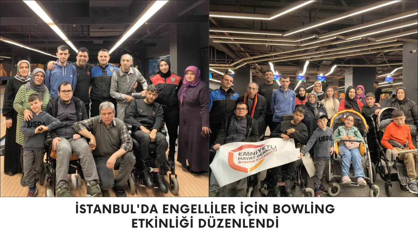 İstanbul'da Engelliler İçin Bowling Etkinliği Düzenlendi