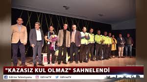 “Kazasız Kul Olmaz” oyunu sahnelendi
