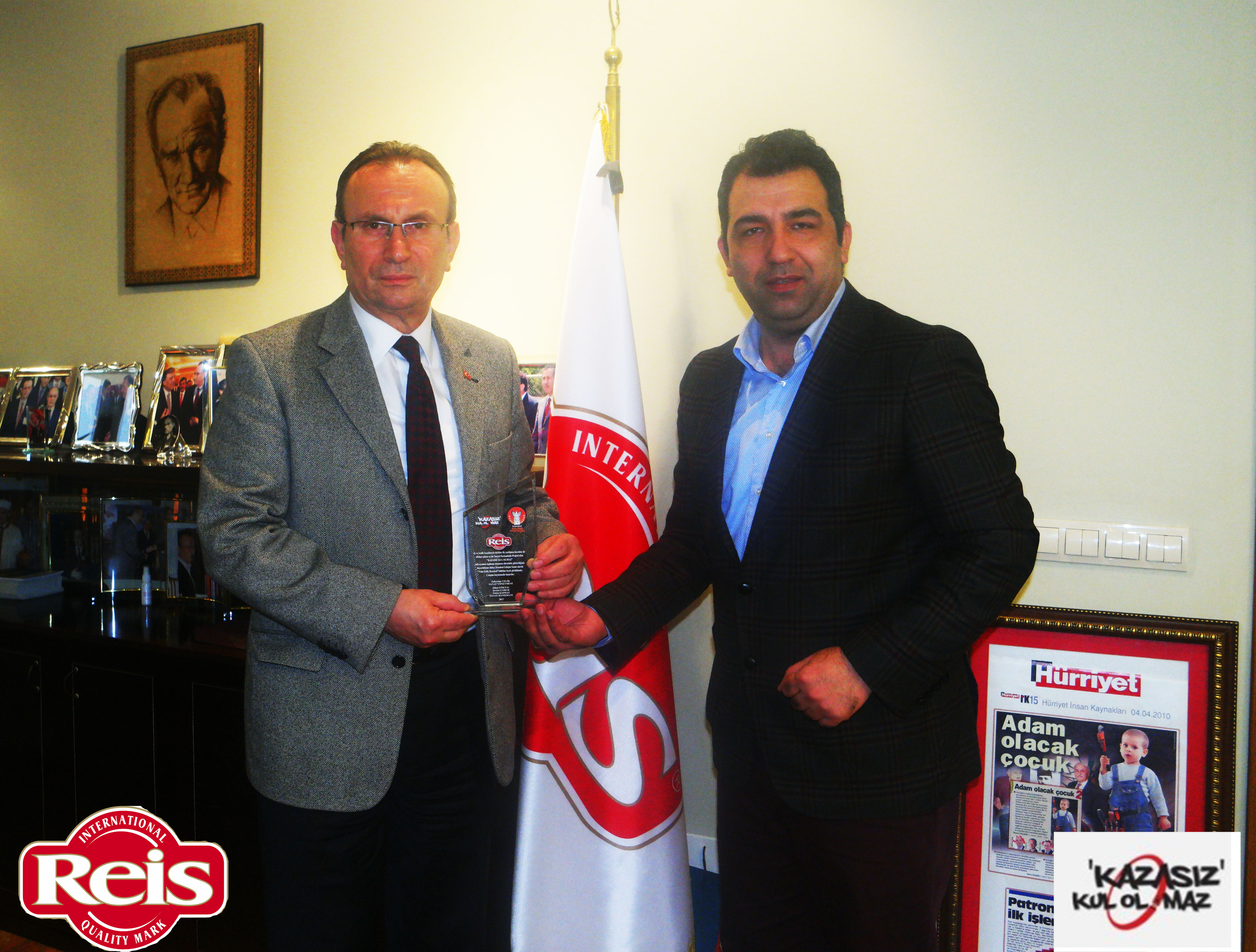 Reis'e Yılın İyilik Hareketi Ödülü